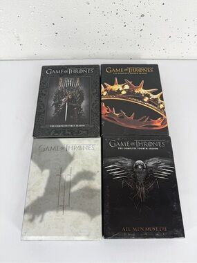 HBO Game of Thrones Season 1-4 Complete Season DVD Box Sets